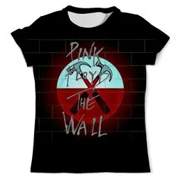 Заказать мужскую футболку в Москве. Футболка с полной запечаткой (мужская) Pink Floyd The Wall от Leichenwagen - готовые дизайны и нанесение принтов.
