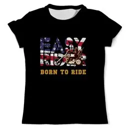 Заказать мужскую футболку в Москве. Футболка с полной запечаткой (мужская) Easy Rider от Рустам Юсупов - готовые дизайны и нанесение принтов.