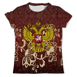 Заказать мужскую футболку в Москве. Футболка с полной запечаткой (мужская) Роспись от THE_NISE  - готовые дизайны и нанесение принтов.