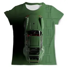 Заказать мужскую футболку в Москве. Футболка с полной запечаткой (мужская) Porsche 964 от balden - готовые дизайны и нанесение принтов.