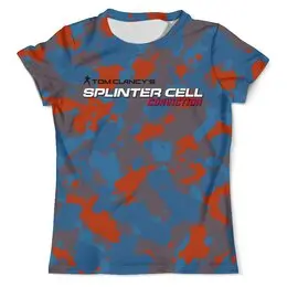 Заказать мужскую футболку в Москве. Футболка с полной запечаткой (мужская) Splinter Cell от THE_NISE  - готовые дизайны и нанесение принтов.