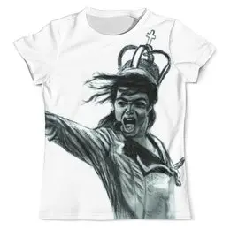Заказать мужскую футболку в Москве. Футболка с полной запечаткой (мужская) Майкл Джексон от Елена Елена - готовые дизайны и нанесение принтов.