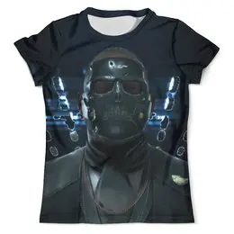 Заказать мужскую футболку в Москве. Футболка с полной запечаткой (мужская) Death Stranding  от T-shirt print  - готовые дизайны и нанесение принтов.