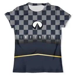 Заказать мужскую футболку в Москве. Футболка с полной запечаткой (мужская) Infiniti от THE_NISE  - готовые дизайны и нанесение принтов.