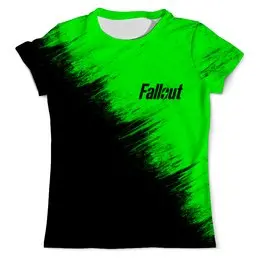 Заказать мужскую футболку в Москве. Футболка с полной запечаткой (мужская) Fallout от Карусель Фартуны - готовые дизайны и нанесение принтов.