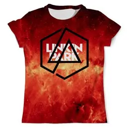 Заказать мужскую футболку в Москве. Футболка с полной запечаткой (мужская) Linkin park от THE_NISE  - готовые дизайны и нанесение принтов.