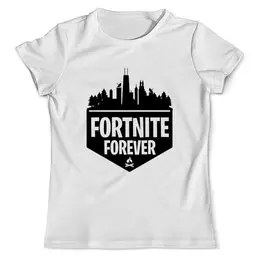Заказать мужскую футболку в Москве. Футболка с полной запечаткой (мужская) Fortnite Forever от THE_NISE  - готовые дизайны и нанесение принтов.