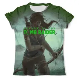 Заказать мужскую футболку в Москве. Футболка с полной запечаткой (мужская) Tomb Raider от THE_NISE  - готовые дизайны и нанесение принтов.
