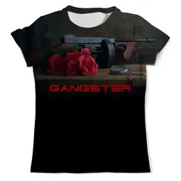 Заказать мужскую футболку в Москве. Футболка с полной запечаткой (мужская) Gangster от Vladec11 - готовые дизайны и нанесение принтов.
