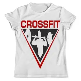 Заказать мужскую футболку в Москве. Футболка с полной запечаткой (мужская) CrossFit от no_fear - готовые дизайны и нанесение принтов.