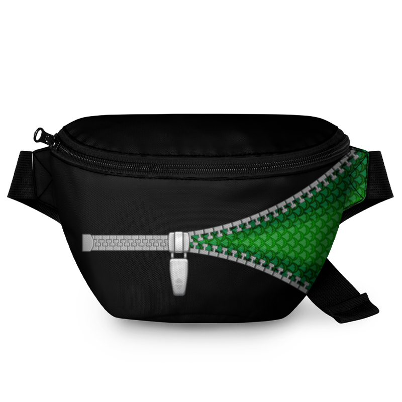 Printio Поясная сумка 3D Молния сумка спортивная поясная ss01 зеленая