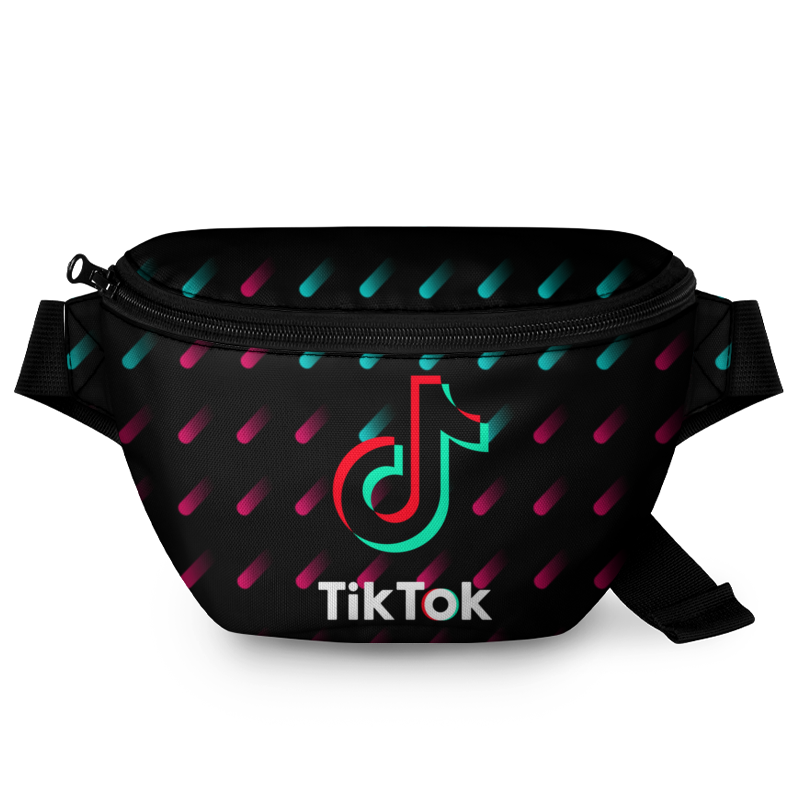 Printio Поясная сумка 3D Tik tok(тик ток)