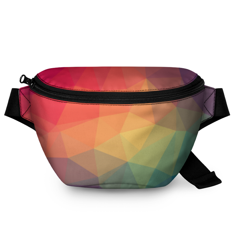 Printio Поясная сумка 3D Цвета. printio поясная сумка 3d разноцветные фигуры