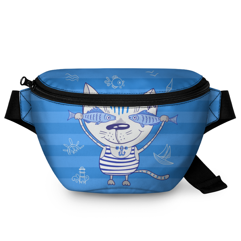 Printio Поясная сумка 3D Морской котик printio поясная сумка 3d котик мяу