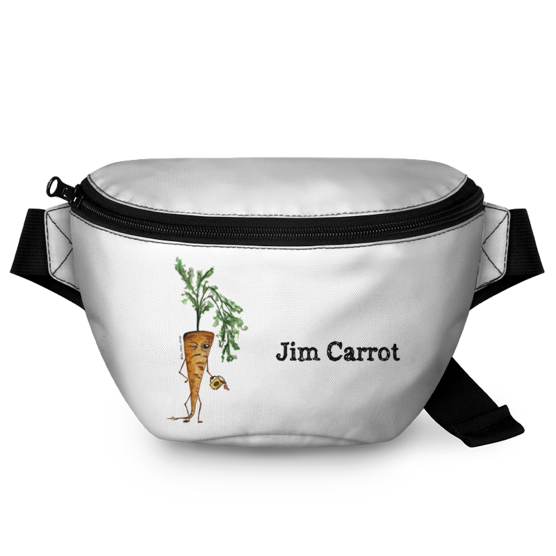 Printio Поясная сумка 3D Утро c jim carrot (@its_idea_shop) printio рюкзак 3d вroken lee и co овощи its idea shop
