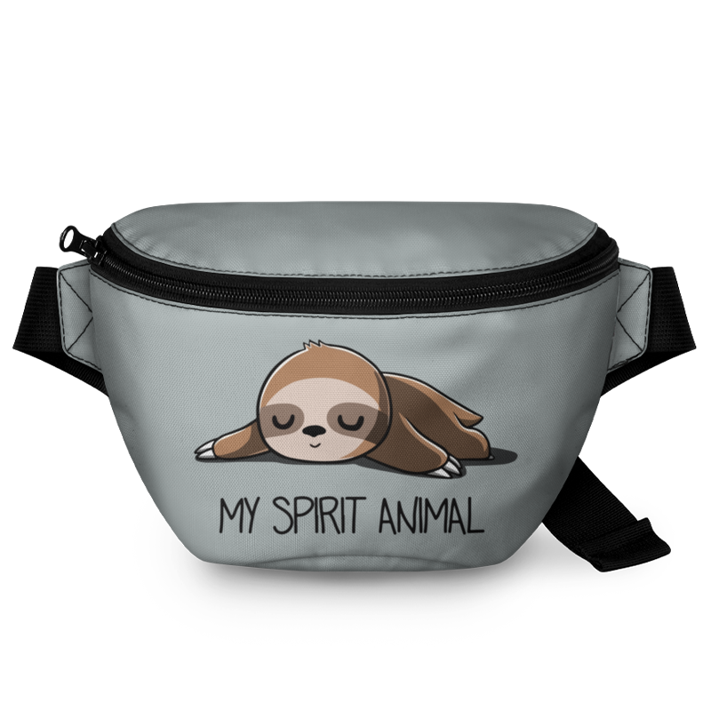 Printio Поясная сумка 3D Мое духовное животное printio свитшот унисекс хлопковый мое духовное животное