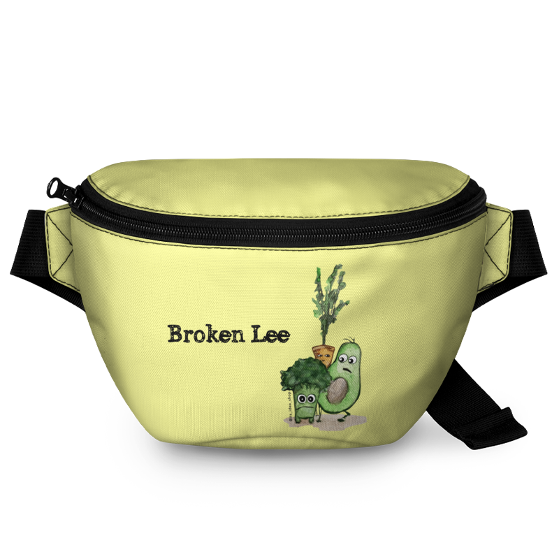 Printio Поясная сумка 3D Вroken lee и co (овощи @its_idea_shop) printio рюкзак 3d вroken lee и co овощи its idea shop