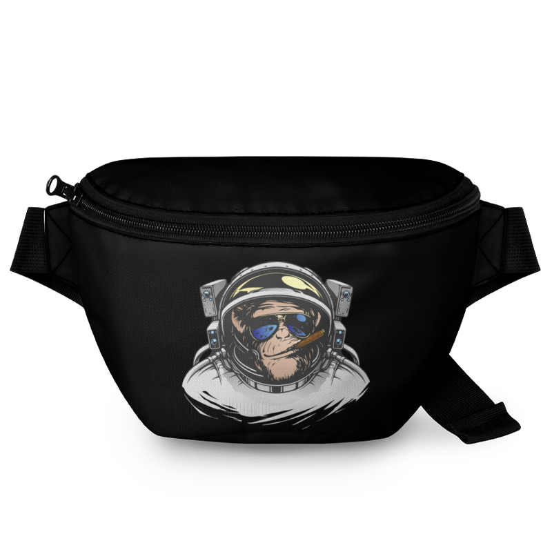 Printio Поясная сумка 3D В космосе сумка ежик в космосе серый