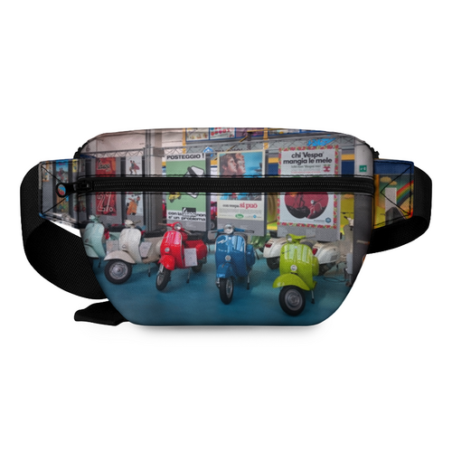 Заказать сумку в Москве. Поясная сумка 3D Vespa от ElenaE  - готовые дизайны и нанесение принтов.