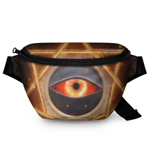 Заказать сумку в Москве. Поясная сумка 3D Третий глаз.  от OlgaHildagard.   - готовые дизайны и нанесение принтов.