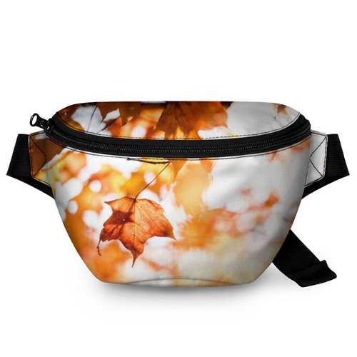 Заказать сумку в Москве. Поясная сумка 3D Осень от FireFoxa - готовые дизайны и нанесение принтов.