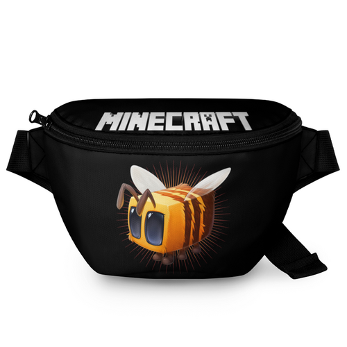 Заказать сумку в Москве. Поясная сумка 3D Minecraft  от T-shirt print  - готовые дизайны и нанесение принтов.
