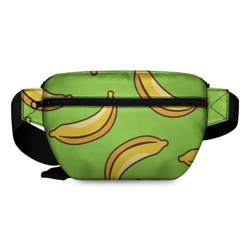 Заказать сумку в Москве. Поясная сумка 3D Банан от queen  - готовые дизайны и нанесение принтов.