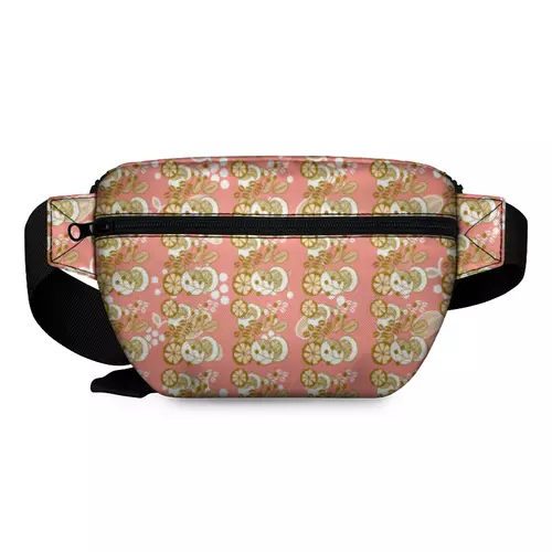 Заказать сумку в Москве. Поясная сумка 3D Кофейное настроение  от Ekaterina Ulyanova - готовые дизайны и нанесение принтов.