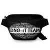 Заказать сумку в Москве. Поясная сумка 3D DNO iT Team от DNO-iT  - готовые дизайны и нанесение принтов.