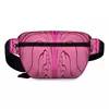 Заказать сумку в Москве. Поясная сумка 3D Розовые волны от Alexey Evsyunin - готовые дизайны и нанесение принтов.