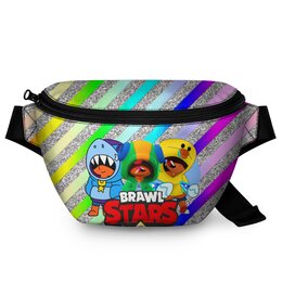 Заказать сумку в Москве. Поясная сумка 3D Brawl Stars  от T-shirt print  - готовые дизайны и нанесение принтов.