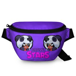 Заказать сумку в Москве. Поясная сумка 3D Brawl Stars   от T-shirt print  - готовые дизайны и нанесение принтов.