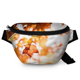 Заказать сумку в Москве. Поясная сумка 3D Осень от FireFoxa - готовые дизайны и нанесение принтов.