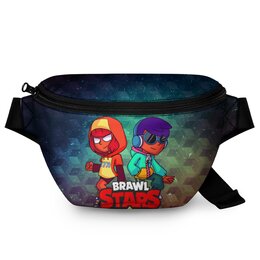 Заказать сумку в Москве. Поясная сумка 3D Brawl Stars  от T-shirt print  - готовые дизайны и нанесение принтов.
