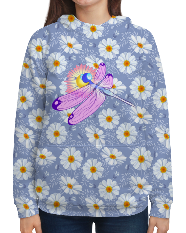 Printio Толстовка с полной запечаткой Стрекоза