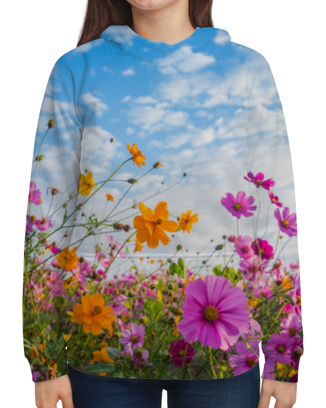 Printio Толстовка с полной запечаткой Полевые цветы printio сумка с полной запечаткой полевые цветы