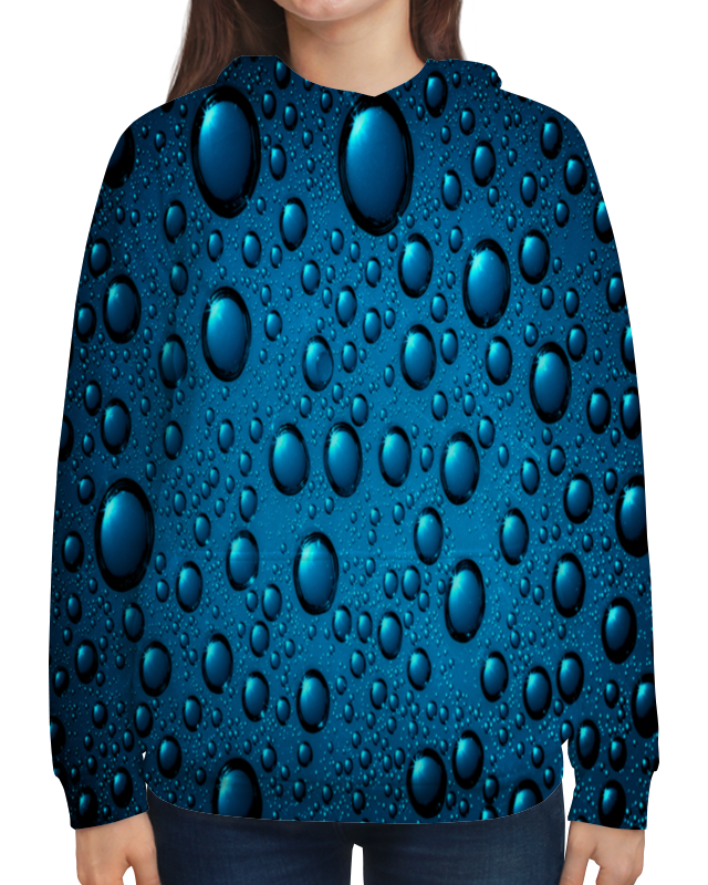 Printio Толстовка с полной запечаткой Капли воды printio футболка с полной запечаткой мужская капли воды