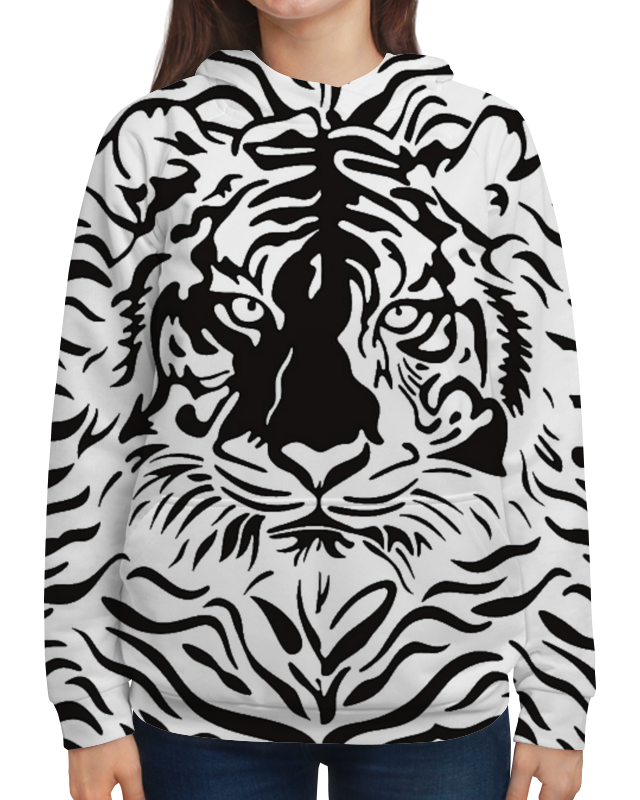 Printio Толстовка с полной запечаткой Взгляд тигра printio фартук с полной запечаткой взгляд тигра