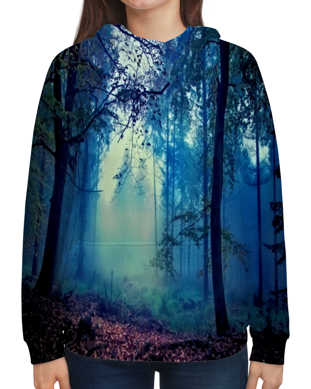 Printio Толстовка с полной запечаткой Сумрачный лес printio футболка с полной запечаткой женская сумрачный лес