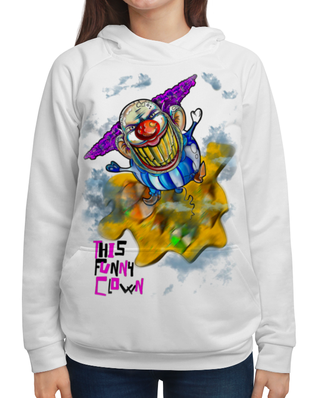 Printio Толстовка с полной запечаткой Смешной клоун printio футболка с полной запечаткой для девочек смешной клоун
