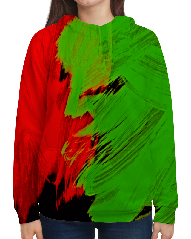 Printio Толстовка с полной запечаткой Битва красок printio футболка с полной запечаткой для девочек битва красок