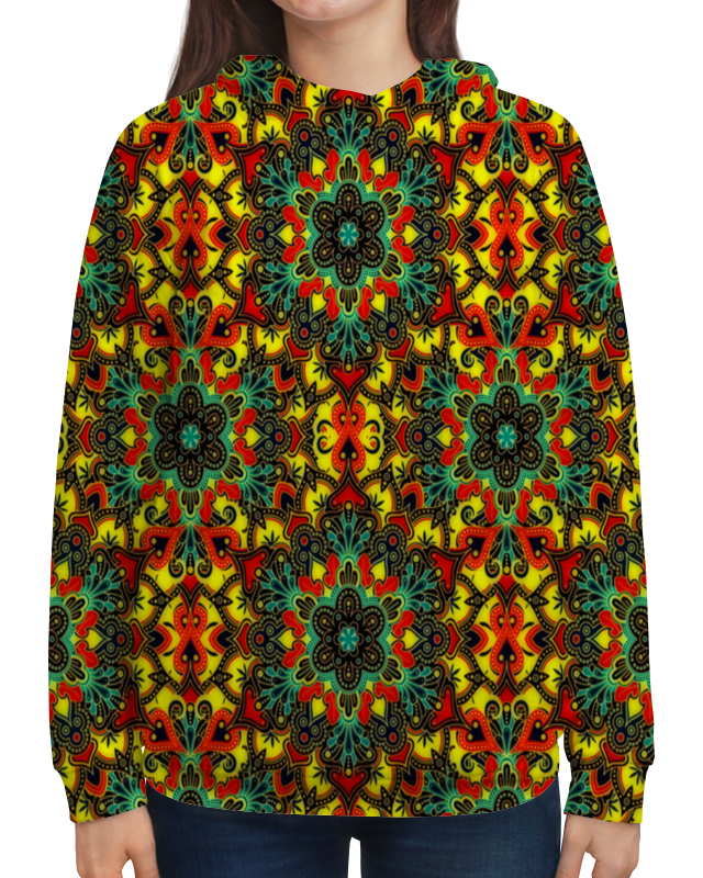 Printio Толстовка с полной запечаткой Цветная мозаика printio толстовка с полной запечаткой мозаика