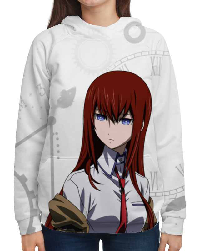 Printio Толстовка с полной запечаткой Курису макисэ. врата штейна