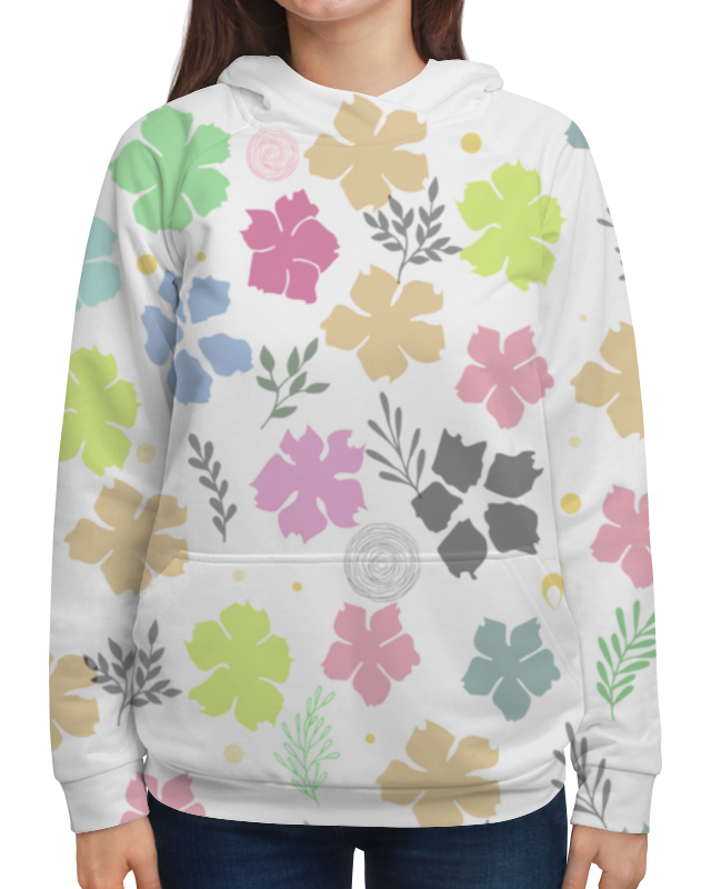 Printio Толстовка с полной запечаткой Цветочная поляна printio футболка с полной запечаткой мужская цветочная поляна