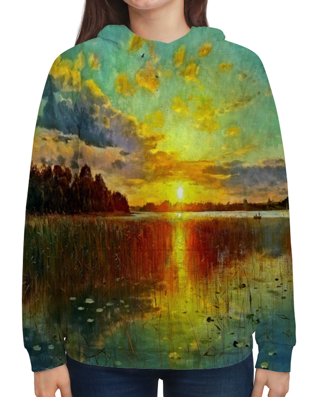 Printio Толстовка с полной запечаткой Закат у озера printio толстовка с полной запечаткой закат у озера