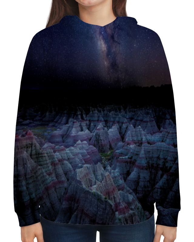 Printio Толстовка с полной запечаткой Звёздная ночь printio футболка с полной запечаткой женская звёздная ночь
