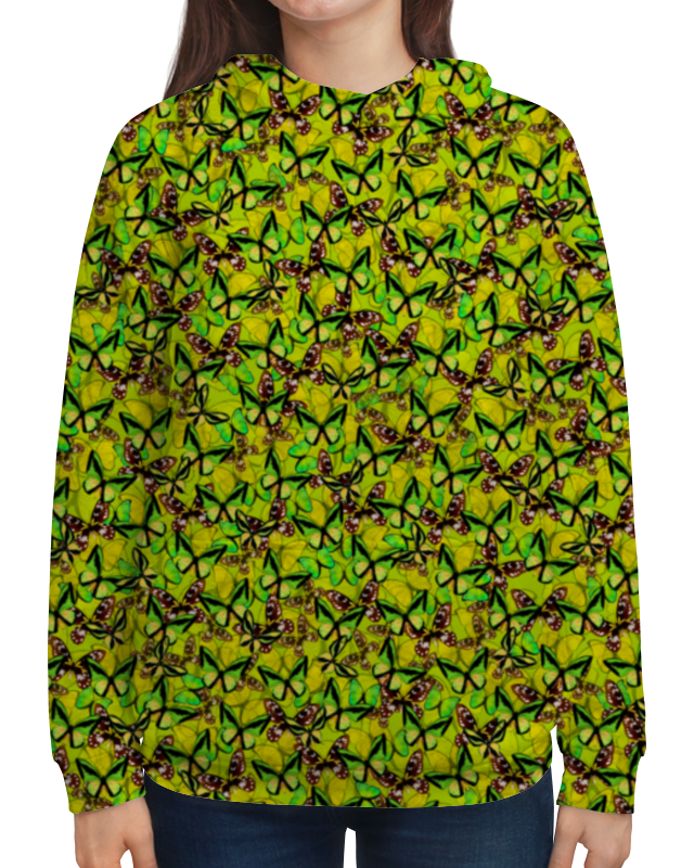 Printio Толстовка с полной запечаткой Ornithoptera printio футболка с полной запечаткой женская papilionidae