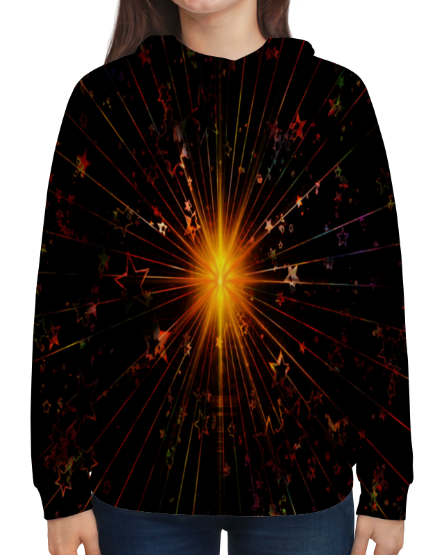 Printio Толстовка с полной запечаткой Блеск звезд printio футболка с полной запечаткой женская блеск звезд