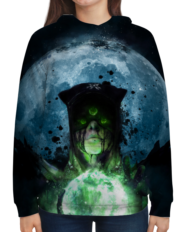 Printio Толстовка с полной запечаткой Колдунья