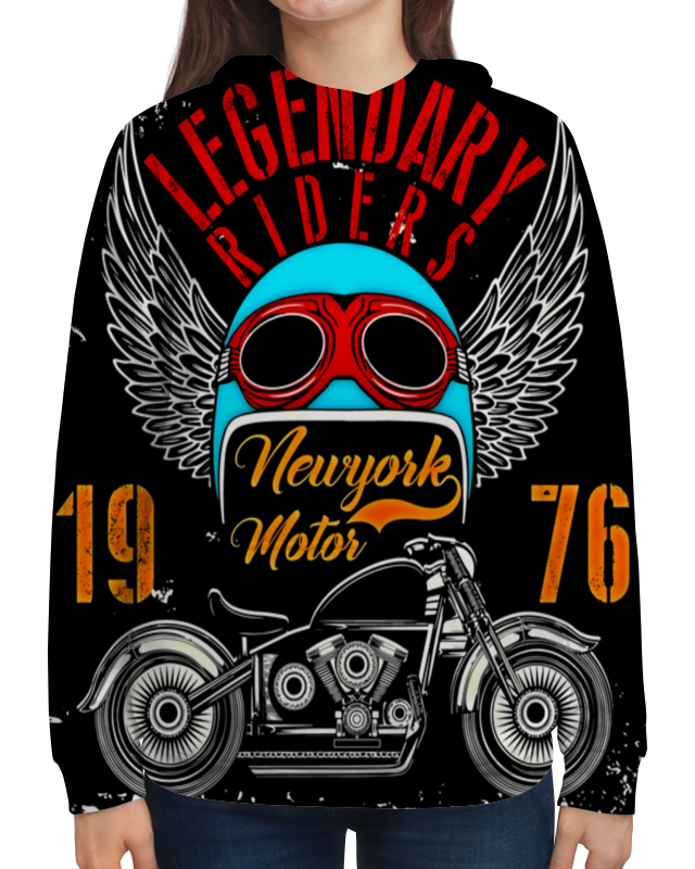 Printio Толстовка с полной запечаткой Legendary riders printio футболка с полной запечаткой для девочек legendary riders
